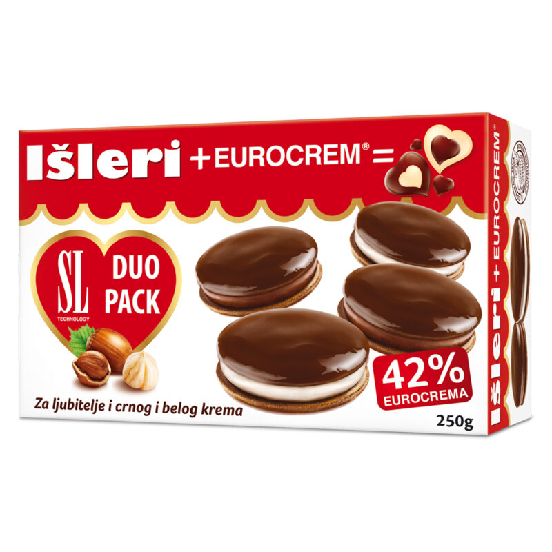 Eurocrem Isleri duo pack 250g